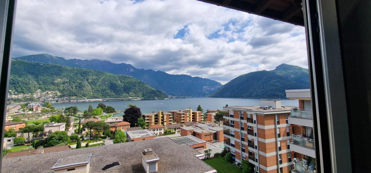 Melide Apartments Lake Lugano Close To Swissminiatur Exterior photo